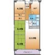 ホレストの間取図