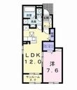 アップルフォレスト Ⅰの間取図