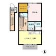 セジュールアマンドの間取図