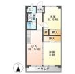 ホワイトメゾンの間取図