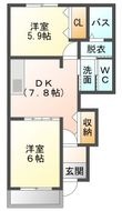 プリムローズBの間取図