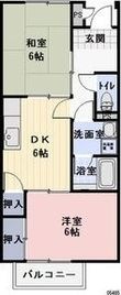 サンサープラスⅢの間取図