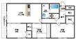 レクエルド藤の間取図