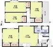 高槻市弥生が丘町33-18貸家の間取図