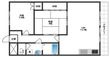 ウエストハイツP1の間取図