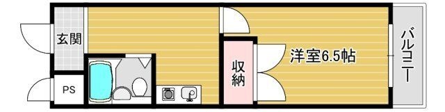 拡大写真:ファミール3号館 3階302の間取り
