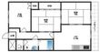 ウエストハイツP1の間取図