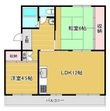 富田第二住宅70棟の間取図