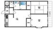 城南パレスの間取図