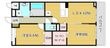HILL COURT 水無瀬の間取図