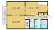 ドミール津之江の間取図