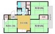 高井ハイツC棟の間取図