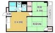 メゾン富田の間取図