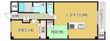 森田マンションA棟の間取図