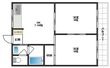 サンワロイヤルマンションの間取図