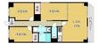 アソシアード高槻の間取図