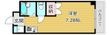 アゼリア2号館の間取図