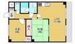 ニューハイツの間取図
