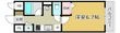ジュネス京口の間取図