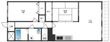 サンコーポ高槻寿マンションの間取図