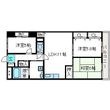 カサエステ1番館の間取図