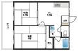 パナハイツ古曽部の間取図