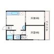 藤原ハイツの間取図