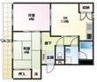 メロウハイツの間取図