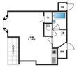 メゾンあぶのの間取図