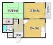 石田ハイツの間取図