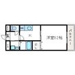 アンプルールフェールビエント高槻の間取図