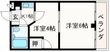 アンフィニィ・上牧の間取図