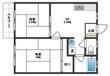 パナハイツ古曽部の間取図