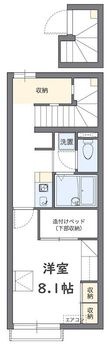 レオパレスUYの間取図