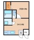 京町プレイスレジデンスⅠの間取図