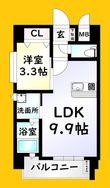 アンテス上到津の間取図
