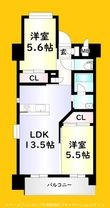 ウィングス西本町の間取図