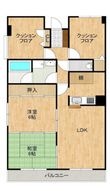 パールホワイト鍛冶町の間取図