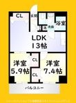 フェルト168の間取図