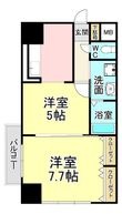 写真:ヒット馬借テラス 4階401の間取図