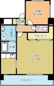 到津エイトフラッグの間取図