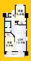 ウィングス西本町の間取図