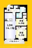 写真:Mys Casetta Kokura 11階1102の間取図