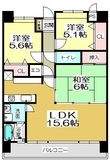 ニューガイア四季彩の丘C棟の間取図