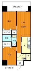 エリアグリーンの間取図