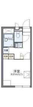 レオパレスステージアの間取図