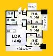ガーデン・コートSUNATSUの間取図