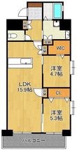 スマート到津の森の間取図