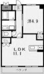 ルナキャット・クーの間取図