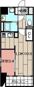 写真:G-Apartment開 5階501の間取図